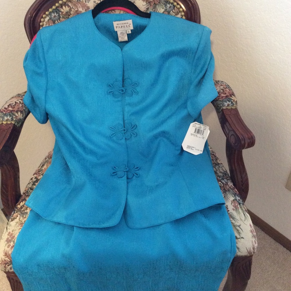 Arianna Papell 2 piece pure silk